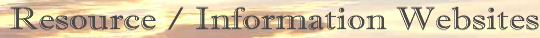 Resource / information websites page
